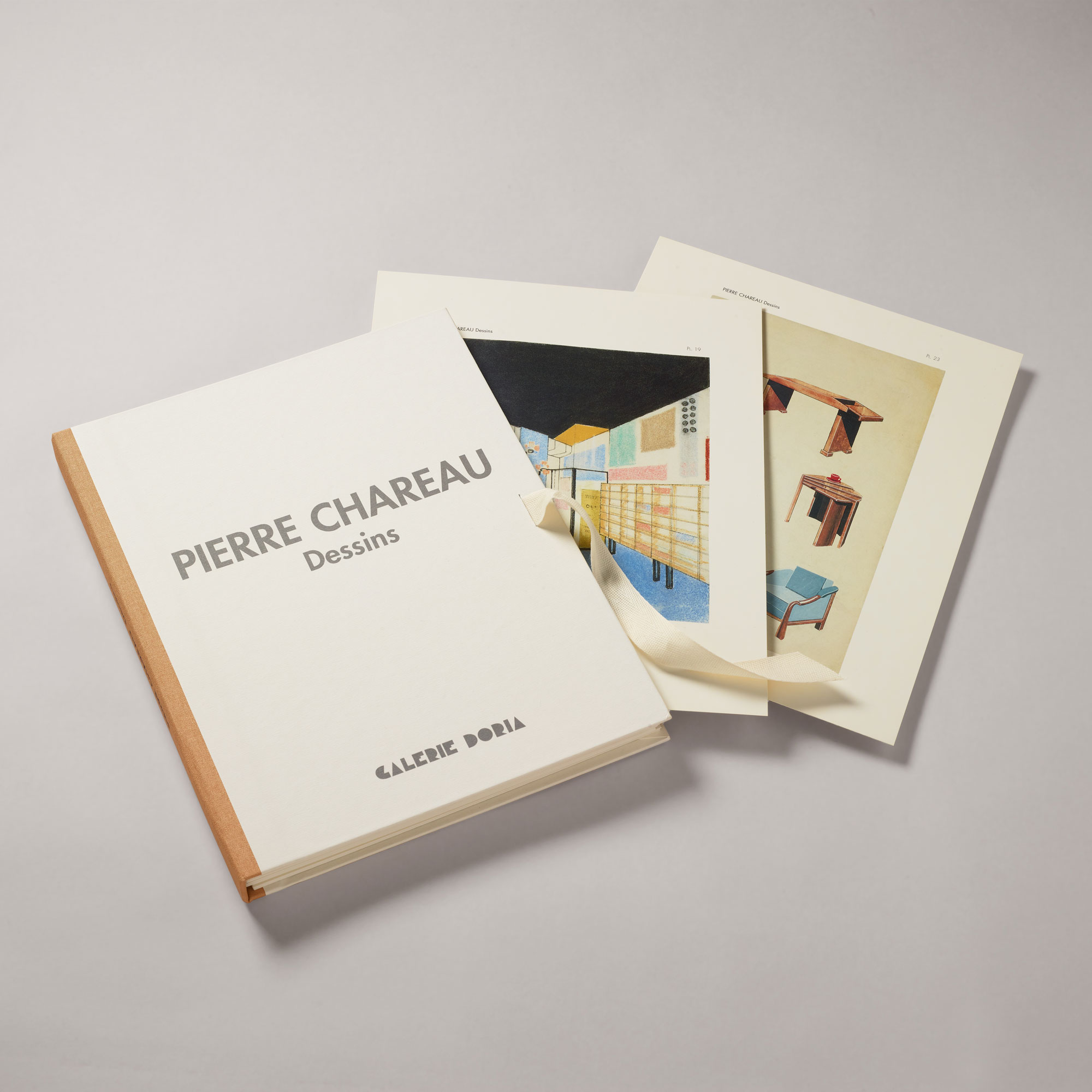 Pierre Chareau - Dessins - portfolio I  -  Galerie Doria