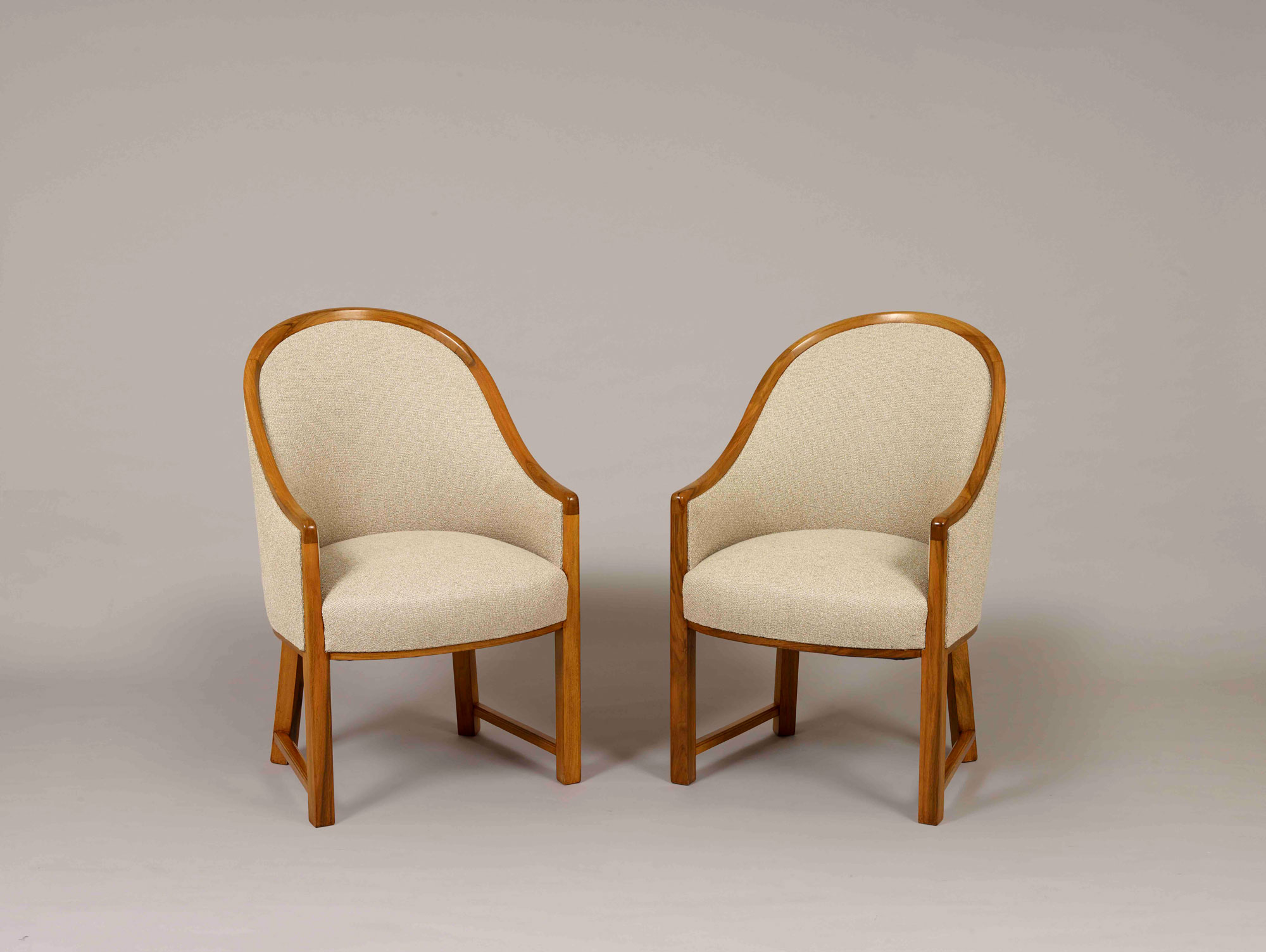 Pierre Chareau - Paire de fauteuils Modèle MF11, vers 1922